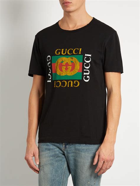 gucci print t|Men's Designer T.